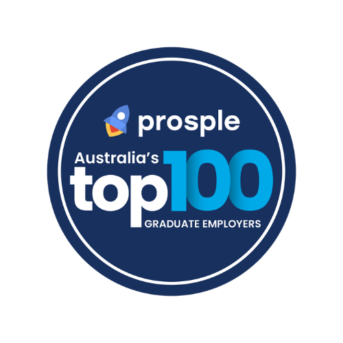 Logo for Prosple Australia's Top 100 Graduate Employers